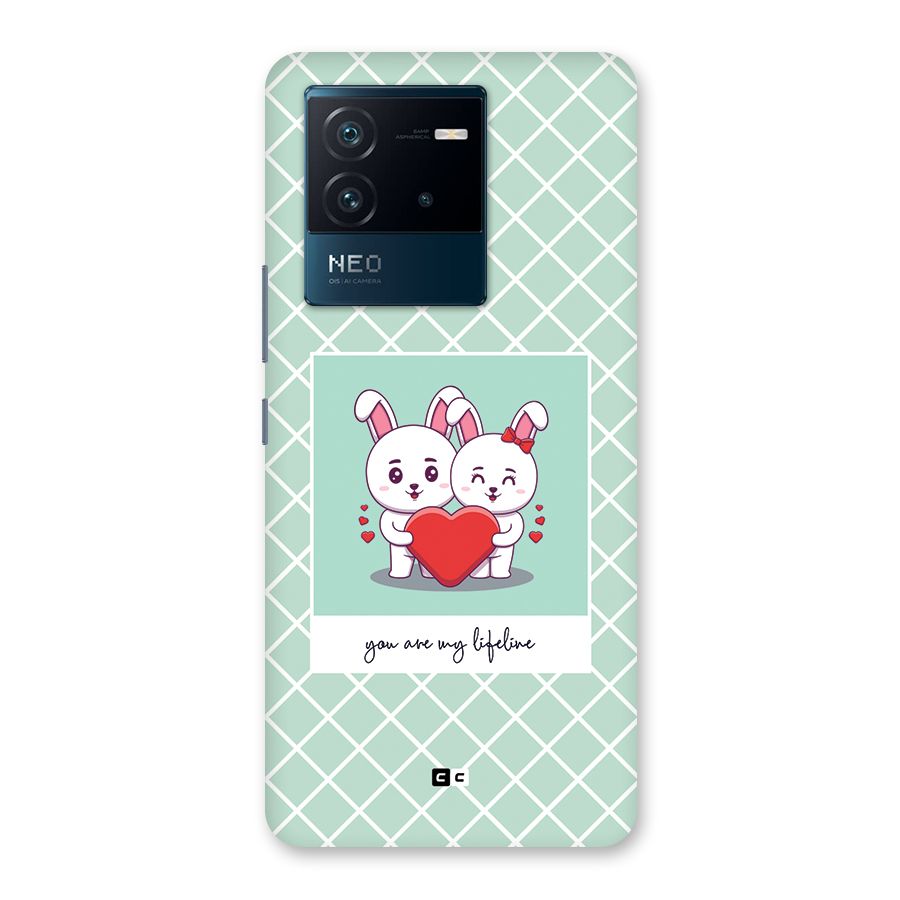 Love Lifeline Back Case for Vivo iQOO Neo 6 5G