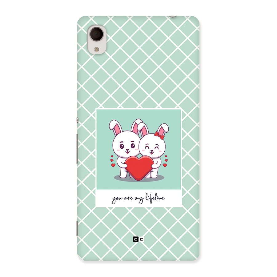 Love Lifeline Back Case for Xperia M4