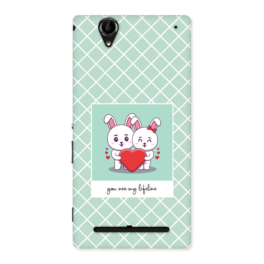 Love Lifeline Back Case for Xperia T2
