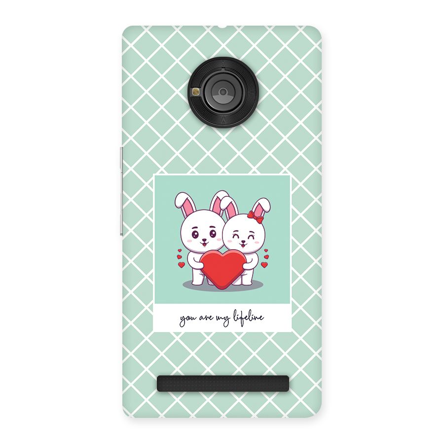 Love Lifeline Back Case for Yunique