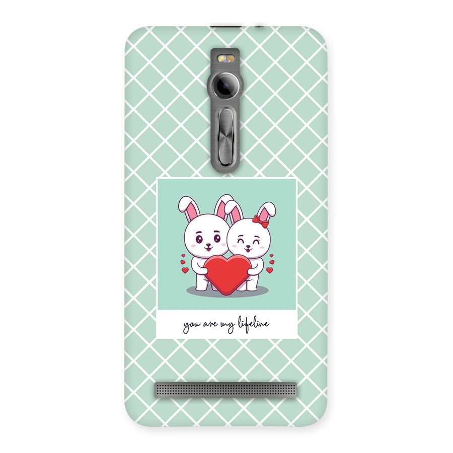 Love Lifeline Back Case for Zenfone 2