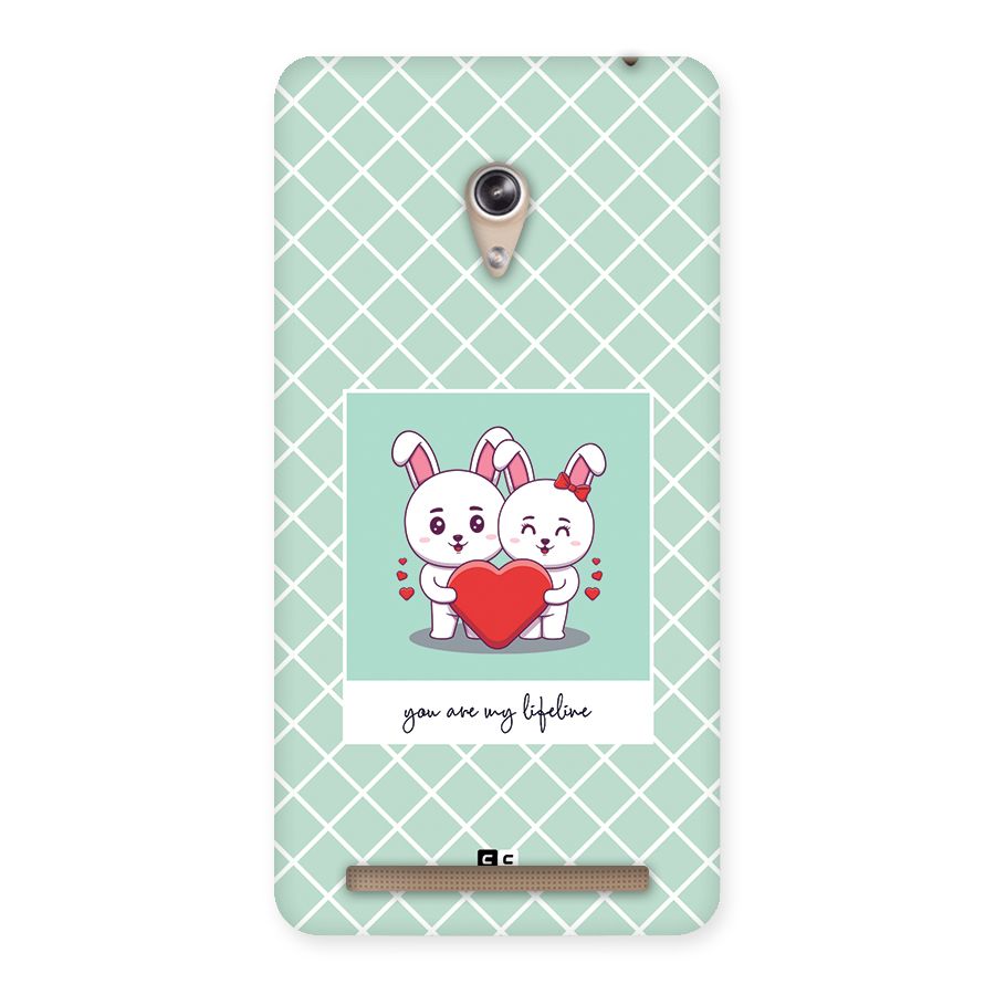 Love Lifeline Back Case for Zenfone 6