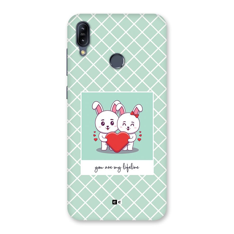 Love Lifeline Back Case for Zenfone Max M2
