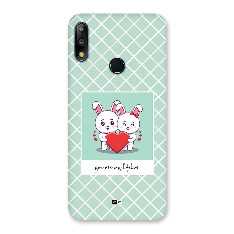 Love Lifeline Back Case for Zenfone Max Pro M2