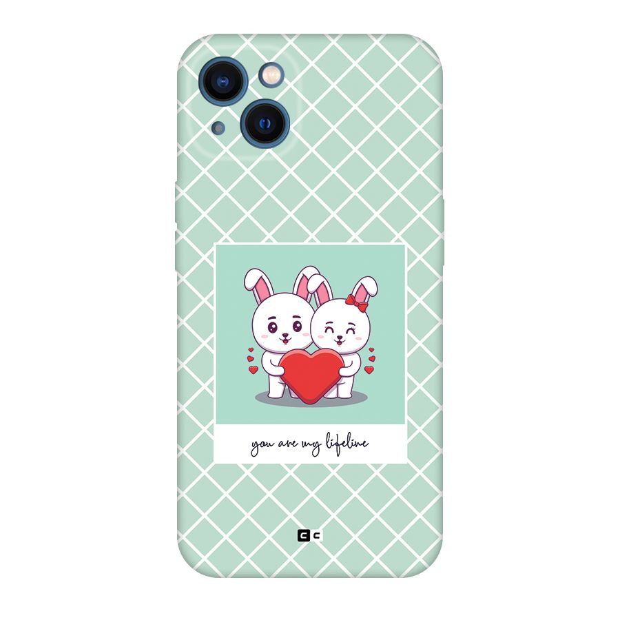 Love Lifeline Back Case for iPhone 13