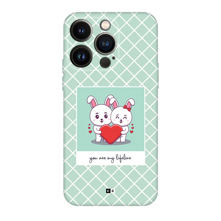 Love Lifeline Back Case for iPhone 14 Pro