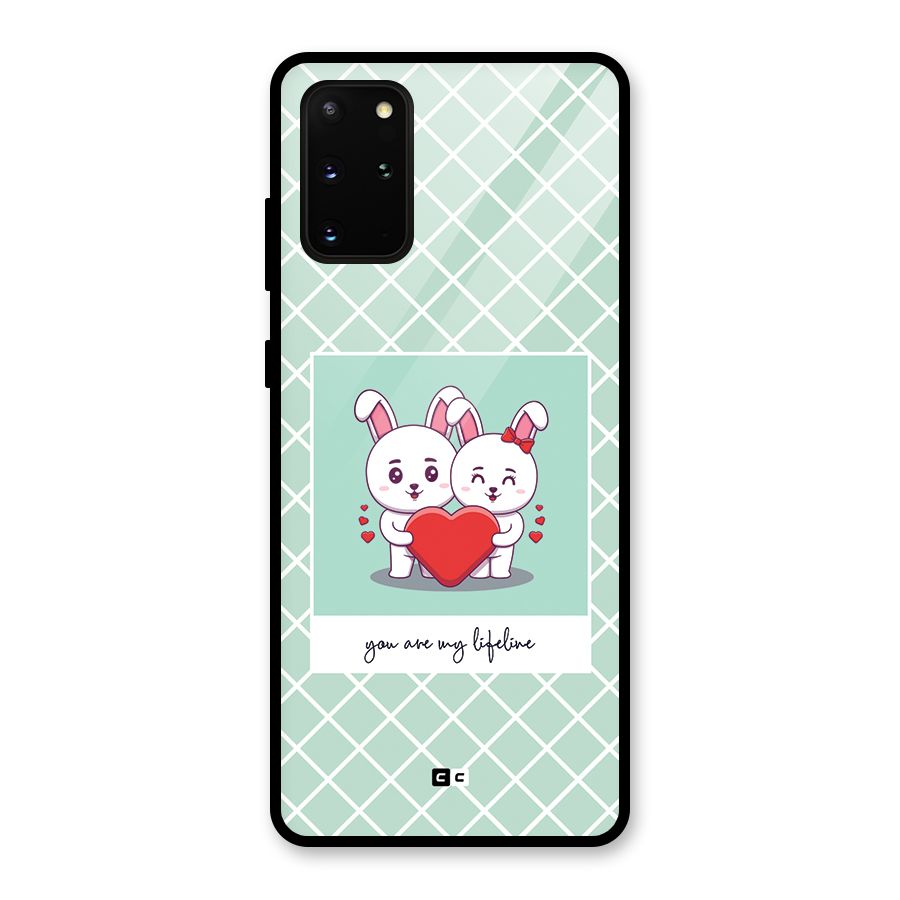 Love Lifeline Glass Back Case for Galaxy S20 Plus
