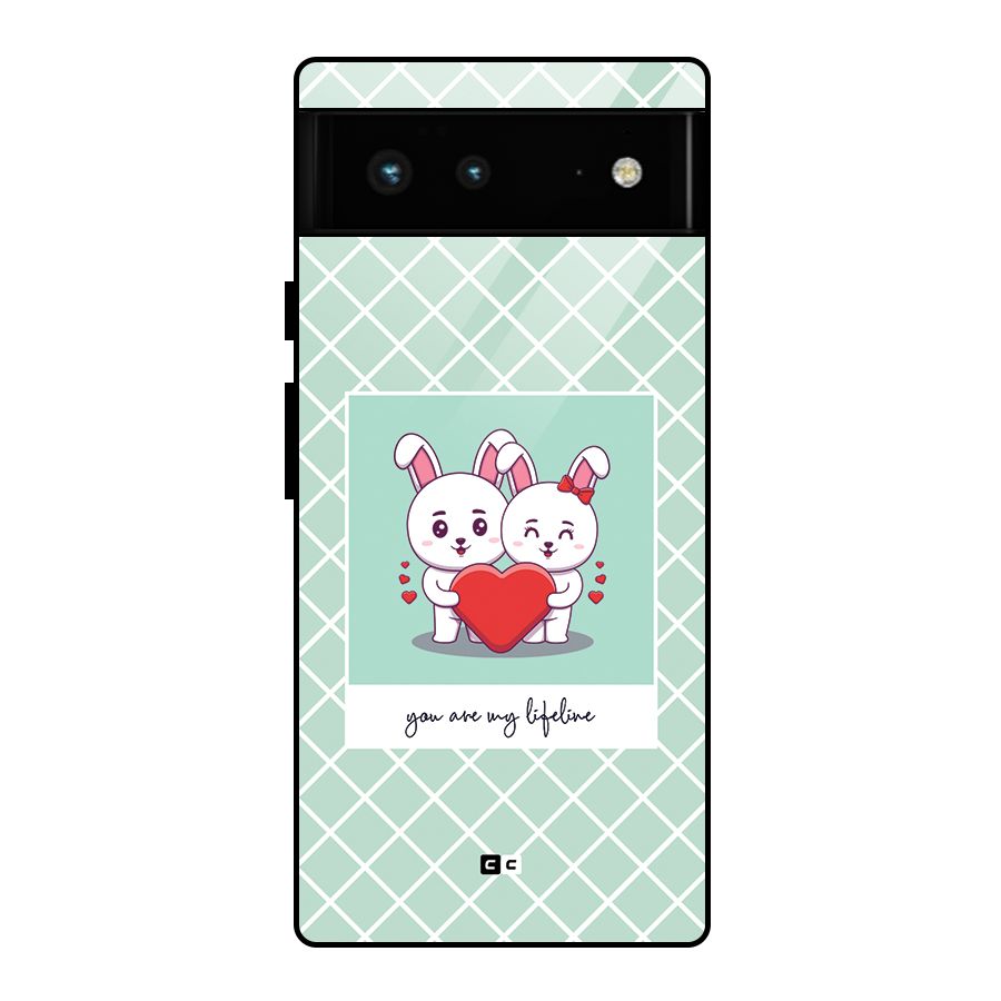 Love Lifeline Glass Back Case for Google Pixel 6