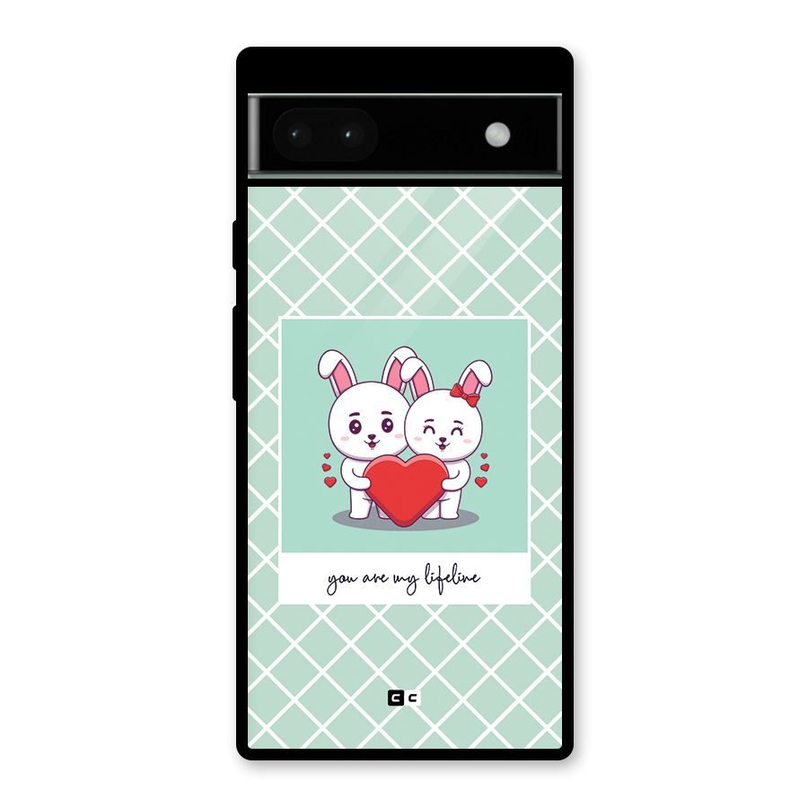 Love Lifeline Glass Back Case for Google Pixel 6a