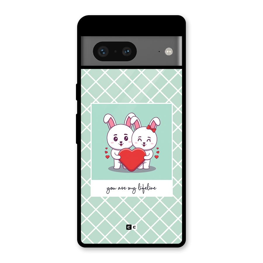 Love Lifeline Glass Back Case for Google Pixel 7