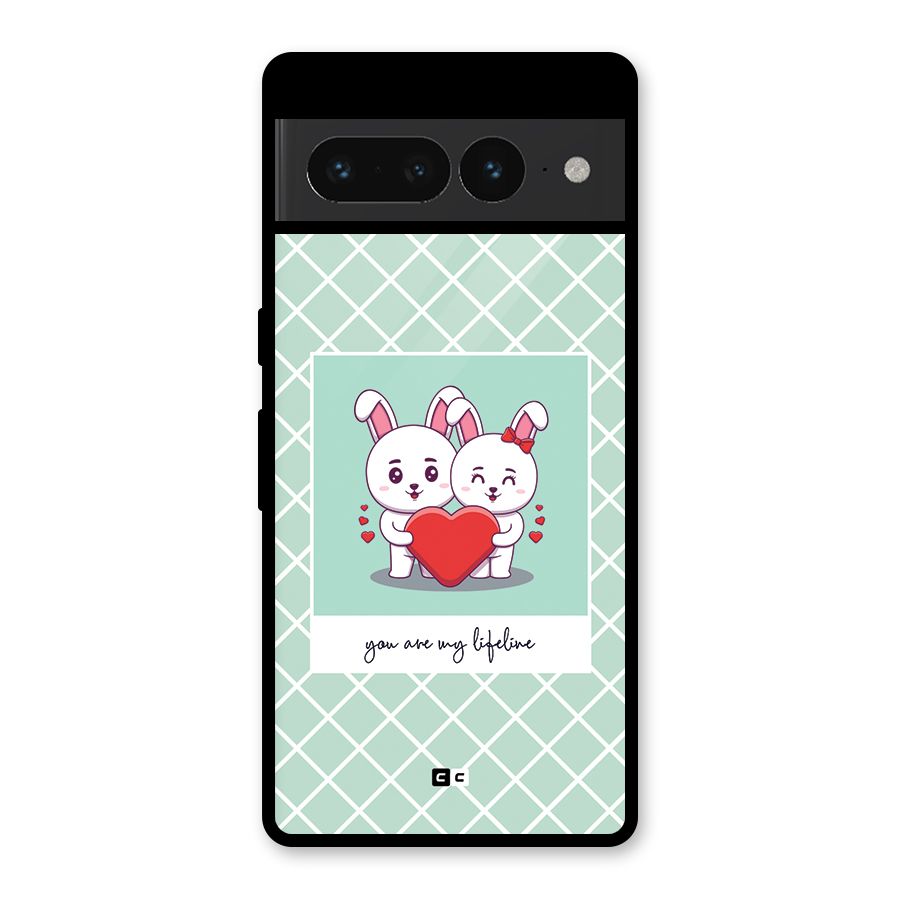 Love Lifeline Glass Back Case for Google Pixel 7 Pro
