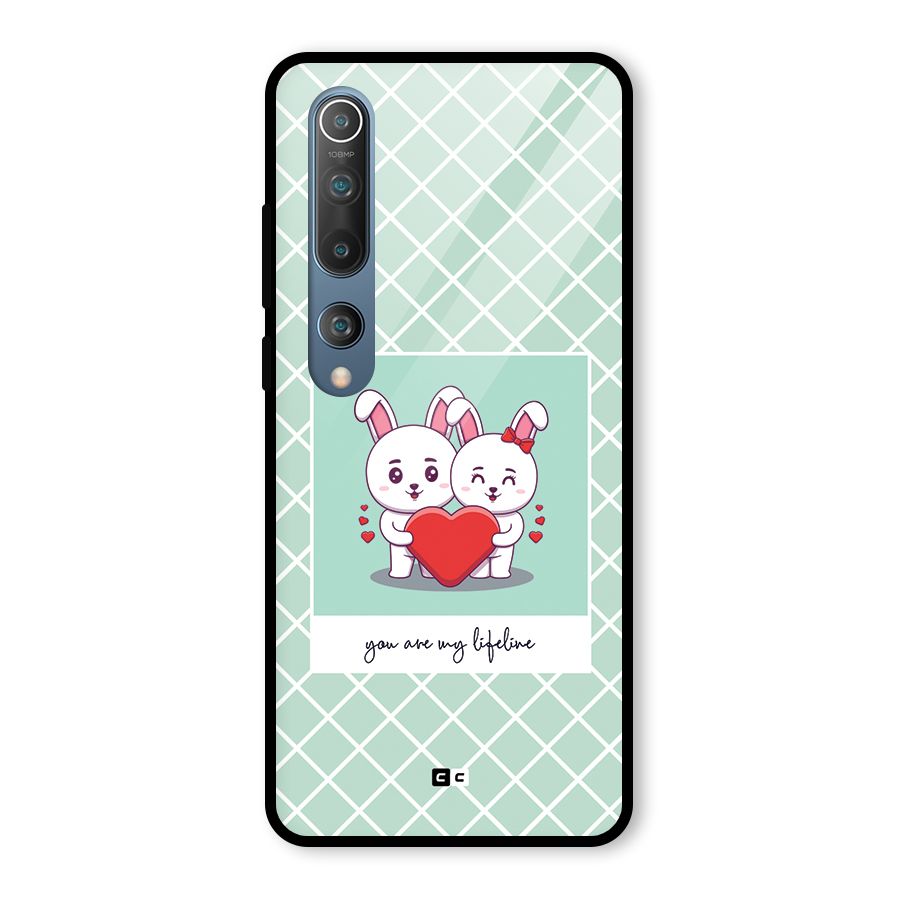 Love Lifeline Glass Back Case for Mi 10