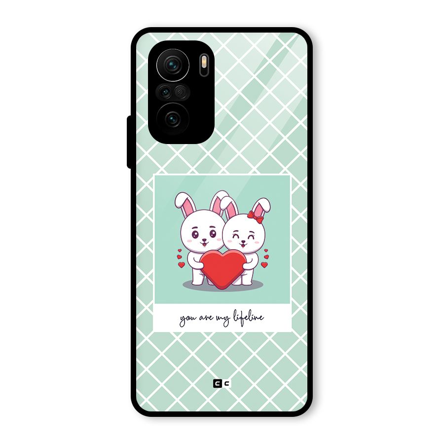 Love Lifeline Glass Back Case for Mi 11X Pro