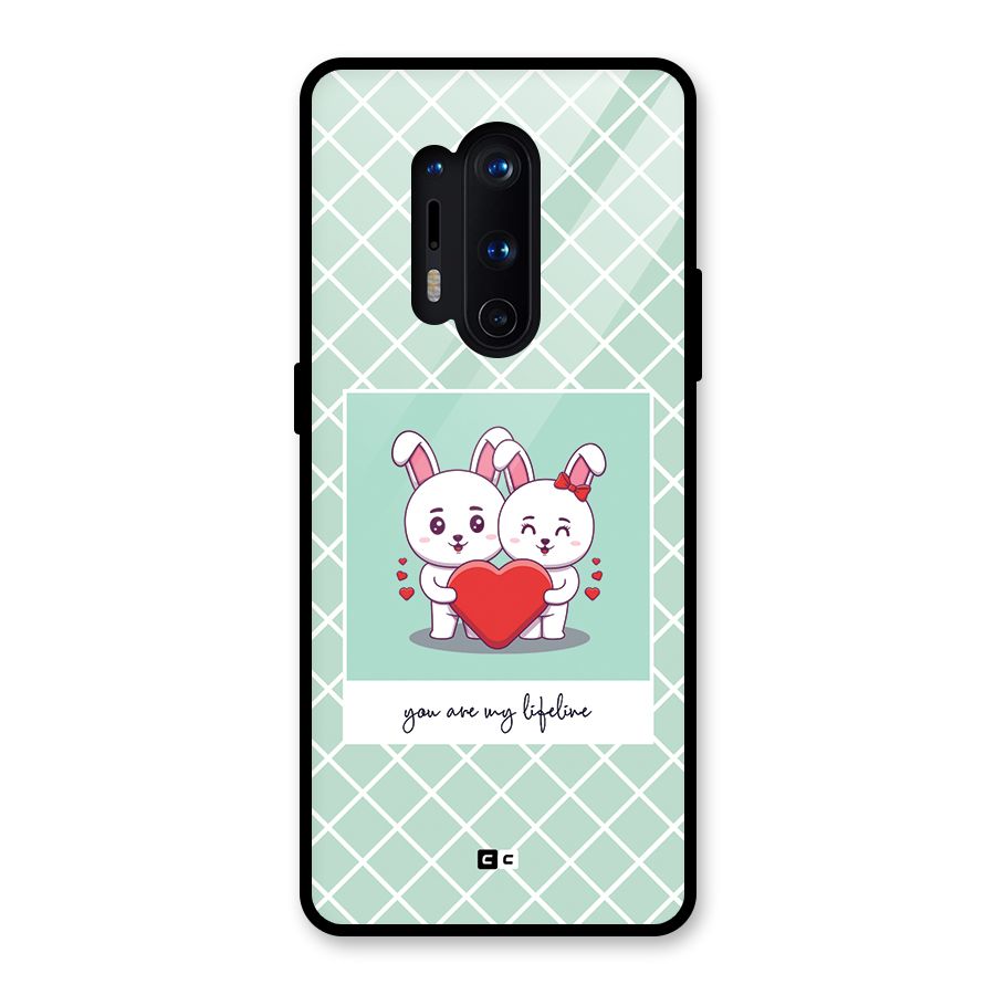 Love Lifeline Glass Back Case for OnePlus 8 Pro
