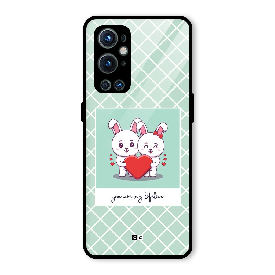 Love Lifeline Glass Back Case for OnePlus 9 Pro