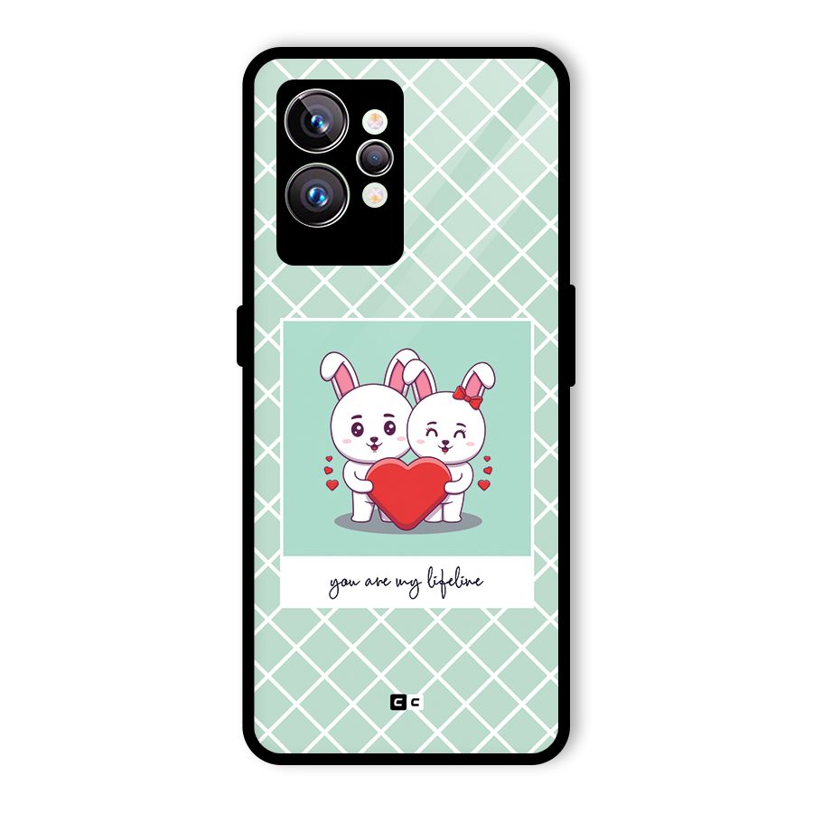 Love Lifeline Glass Back Case for Realme GT2 Pro