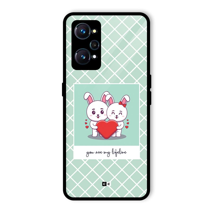 Love Lifeline Glass Back Case for Realme GT 2