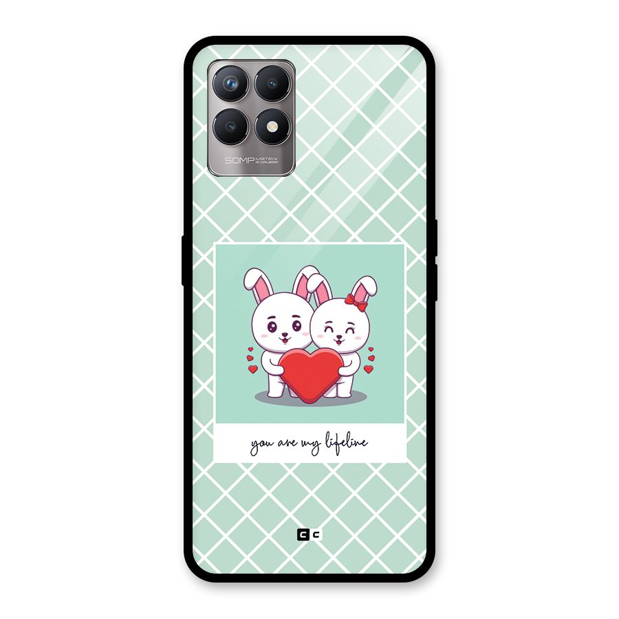 Love Lifeline Glass Back Case for Realme Narzo 50