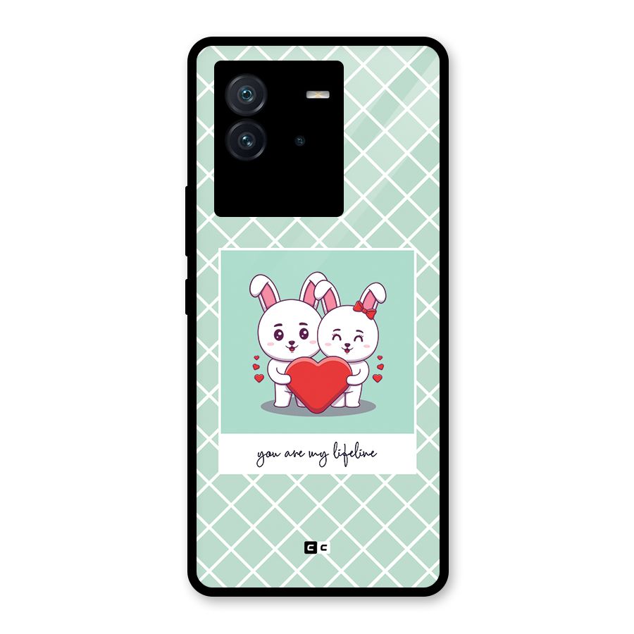 Love Lifeline Glass Back Case for Vivo iQOO Neo 6 5G