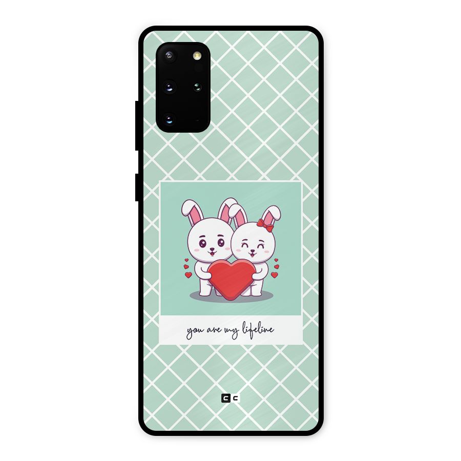 Love Lifeline Metal Back Case for Galaxy S20 Plus