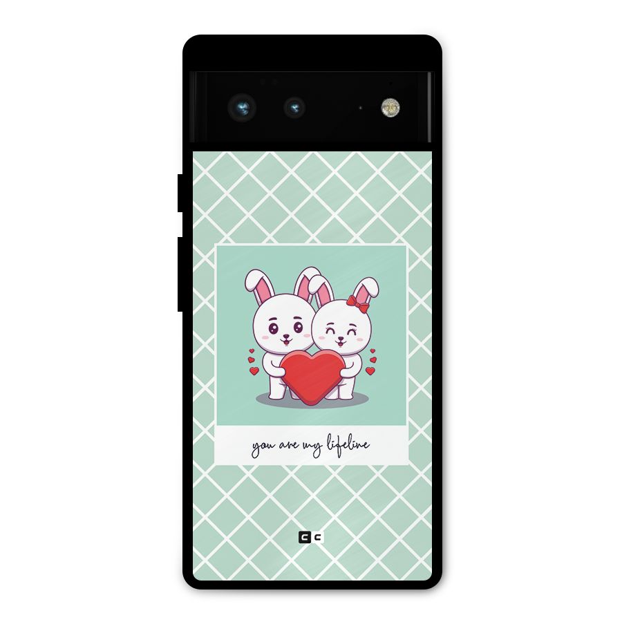 Love Lifeline Metal Back Case for Google Pixel 6