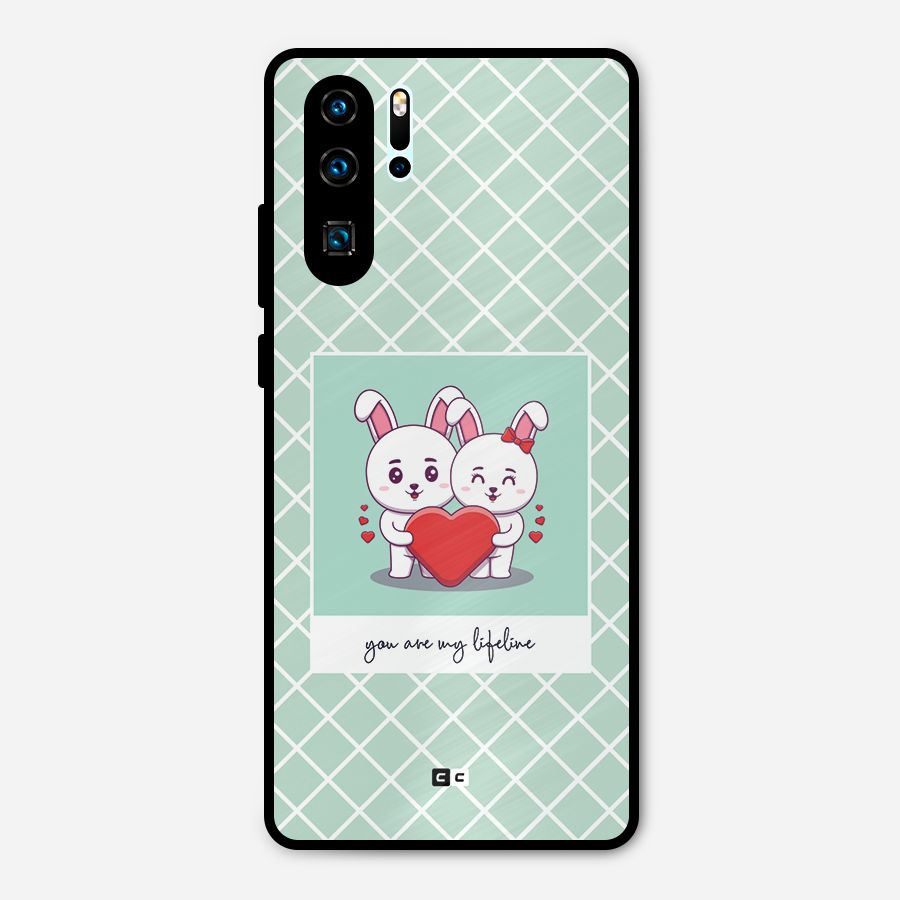 Love Lifeline Metal Back Case for Huawei P30 Pro