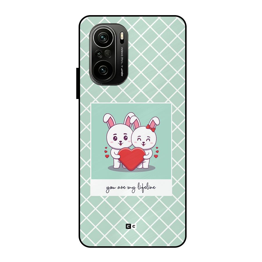 Love Lifeline Metal Back Case for Mi 11x
