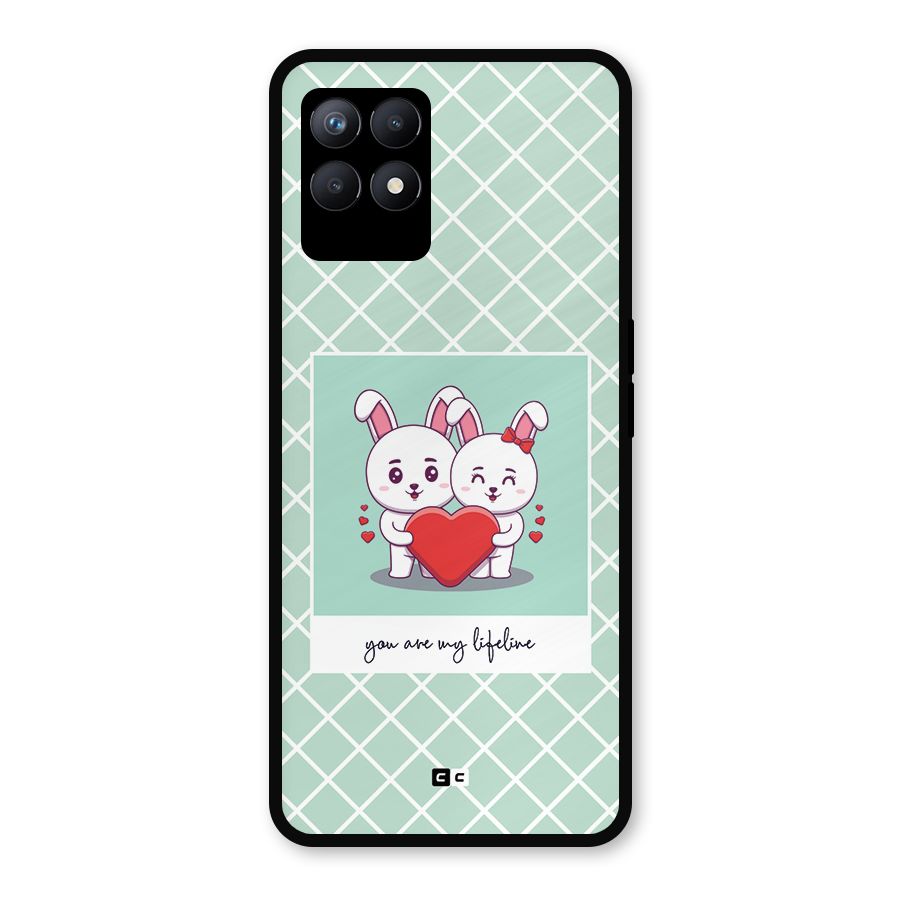 Love Lifeline Metal Back Case for Realme Narzo 50