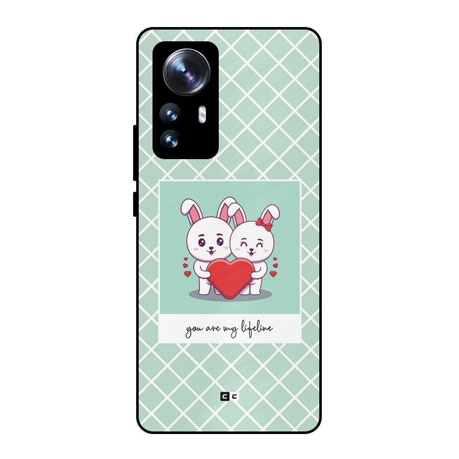 Love Lifeline Metal Back Case for Xiaomi 12 Pro