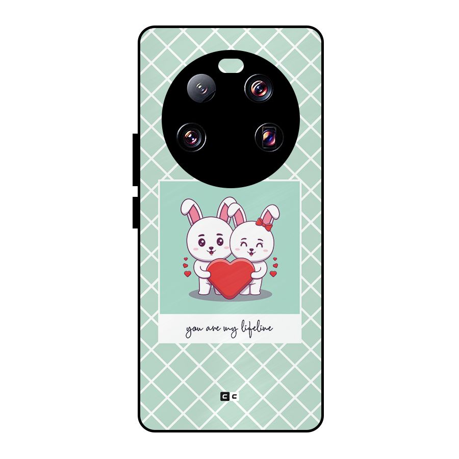 Love Lifeline Metal Back Case for Xiaomi 13 Ultra