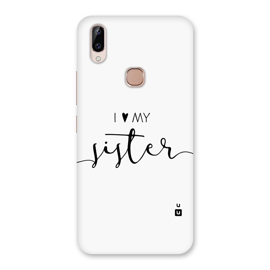Love My Sister Back Case for Vivo Y83 Pro