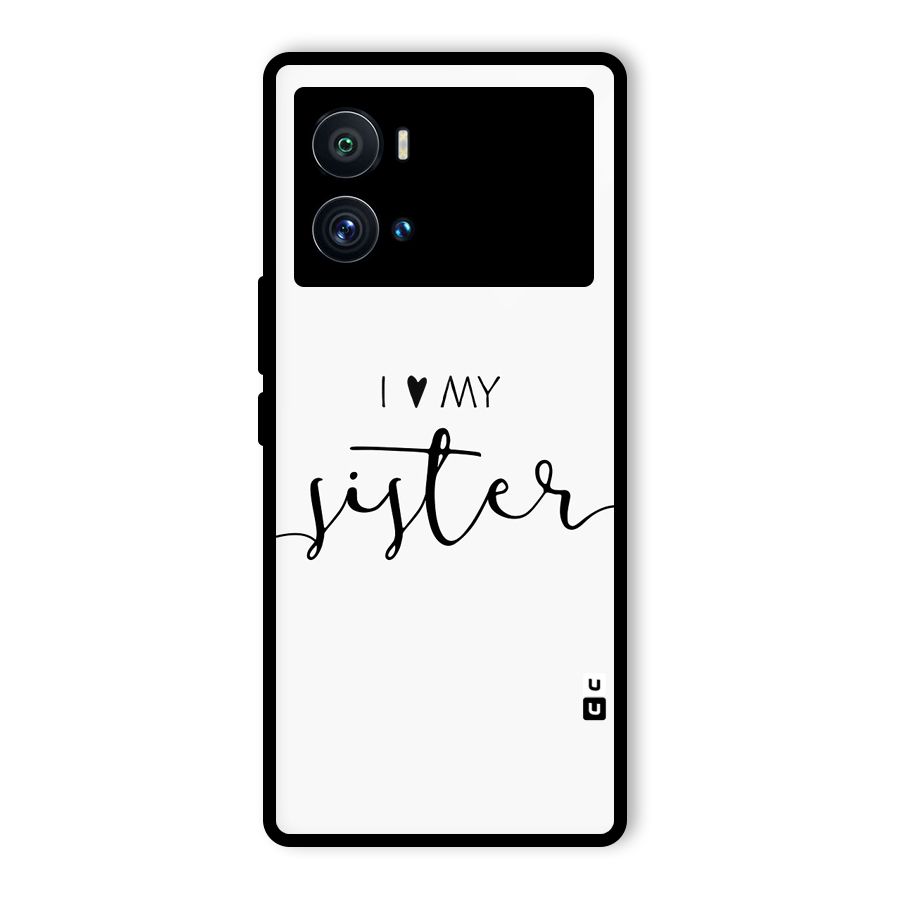 Love My Sister Glass Back Case for Vivo iQOO 9 Pro