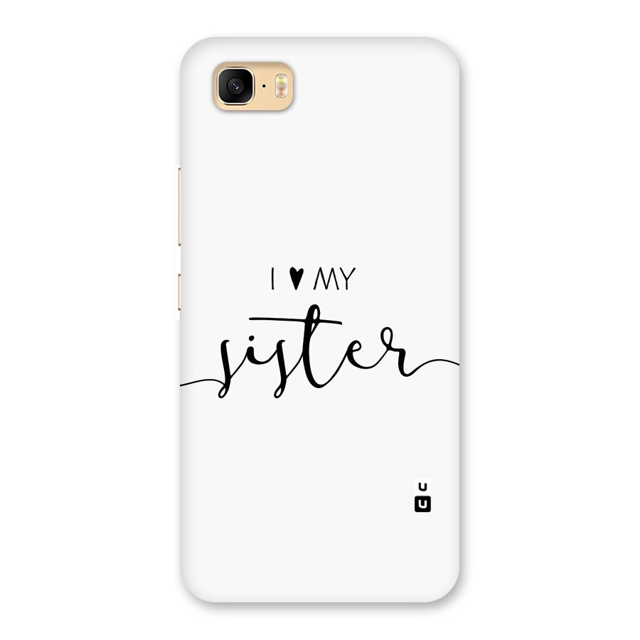 Love My Sister Back Case for Zenfone 3s Max