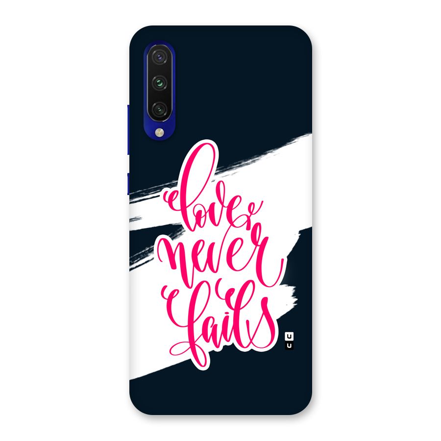 Love Never Fails Back Case for Mi A3