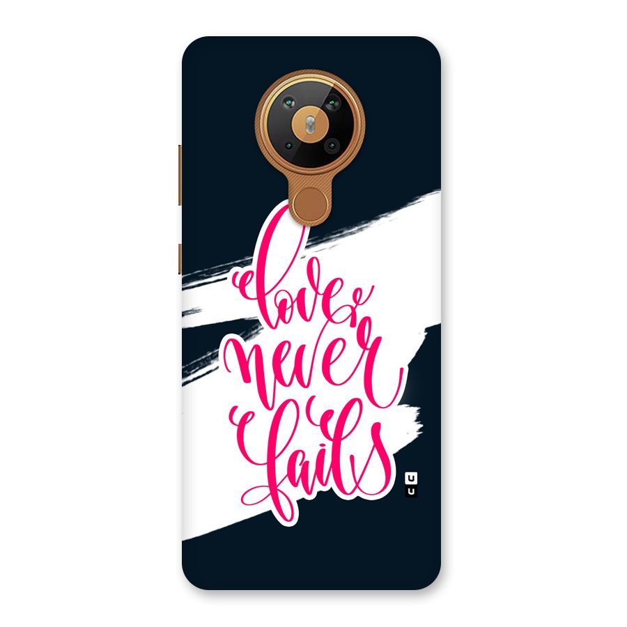 Love Never Fails Back Case for Nokia 5.3