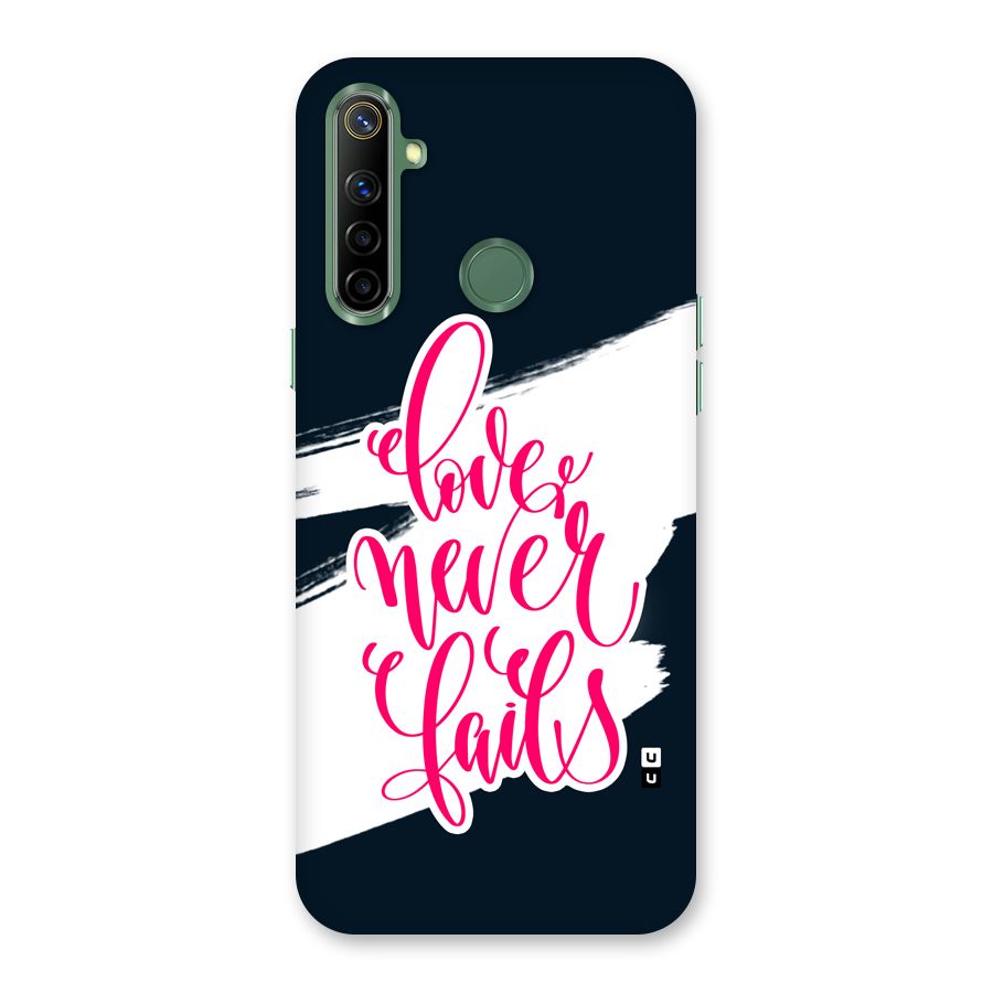 Love Never Fails Back Case for Realme Narzo 10