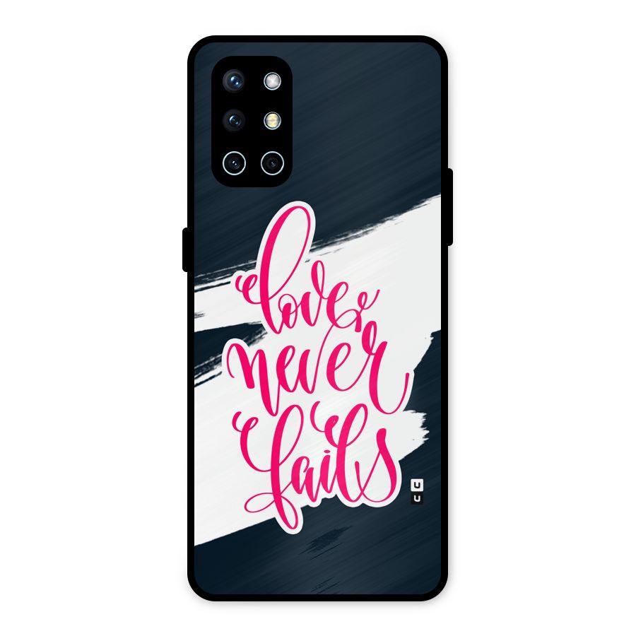 Love Never Fails Metal Back Case for OnePlus 9R
