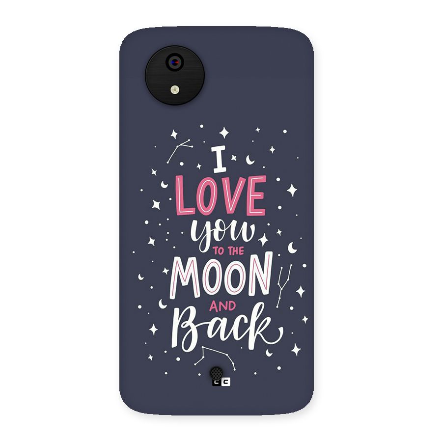 Love To The Moon Back Case for Canvas A1  AQ4501