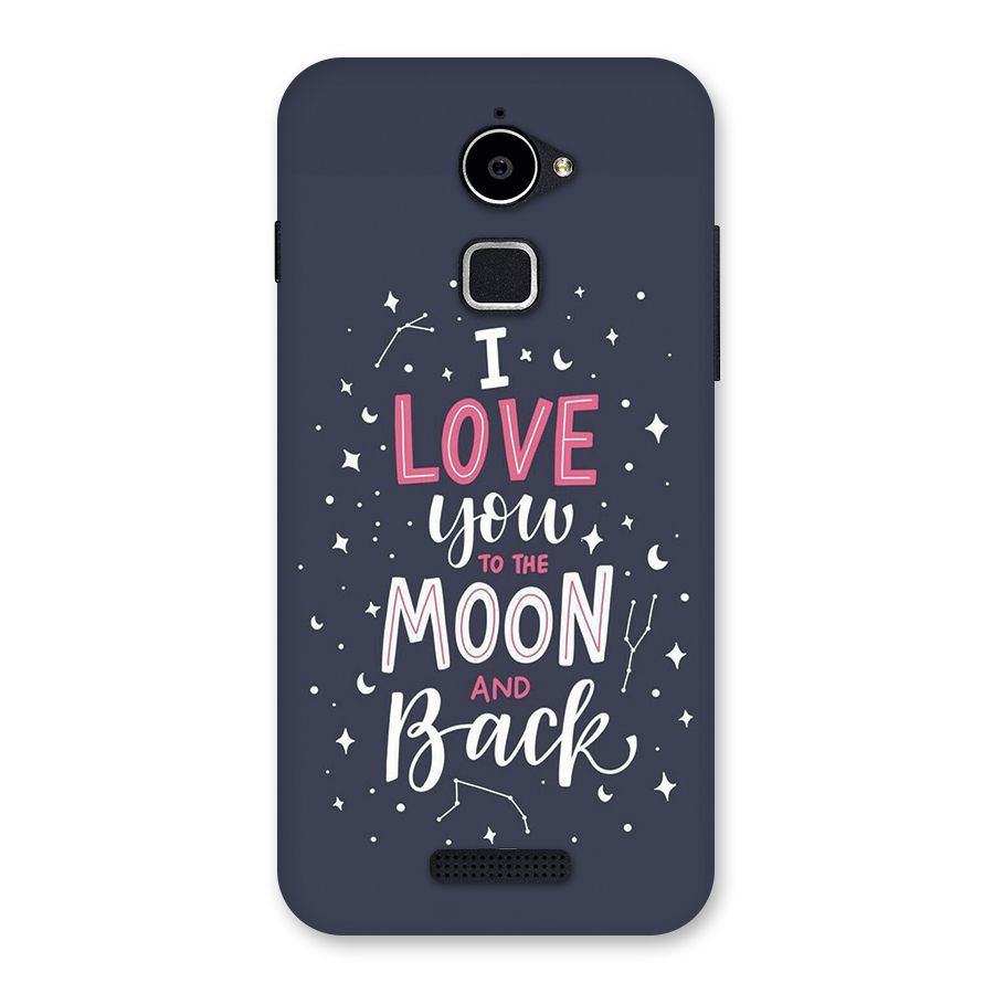 Love To The Moon Back Case for Coolpad Note 3 Lite