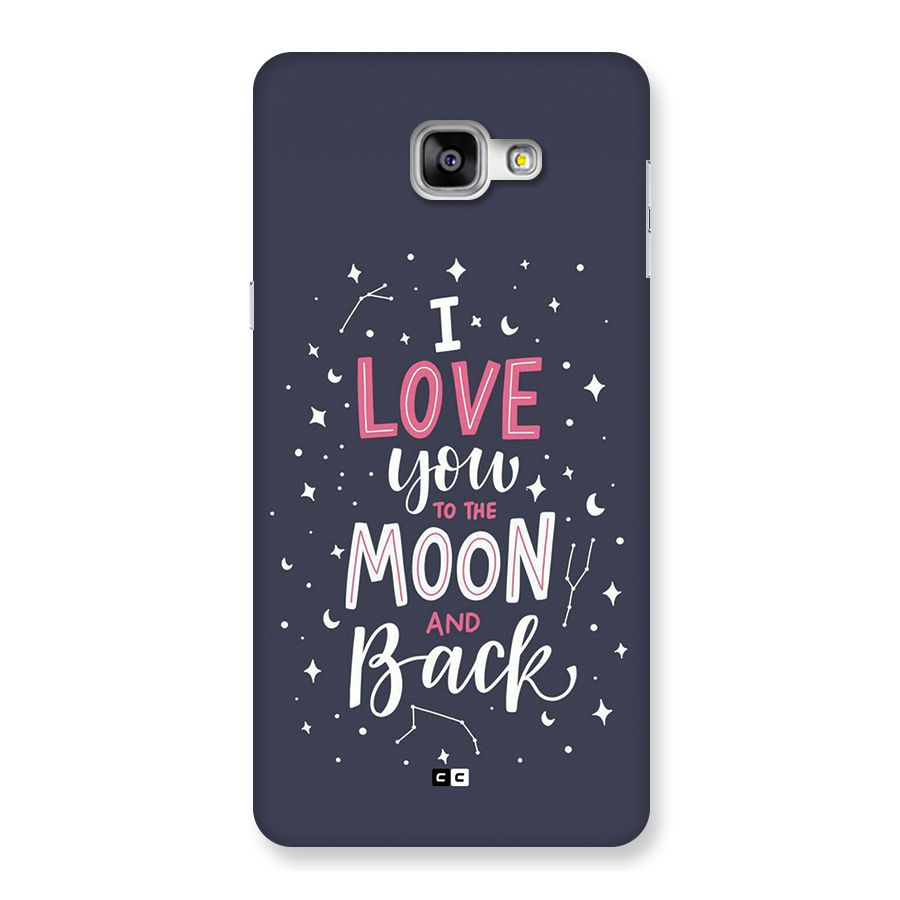 Love To The Moon Back Case for Galaxy A9