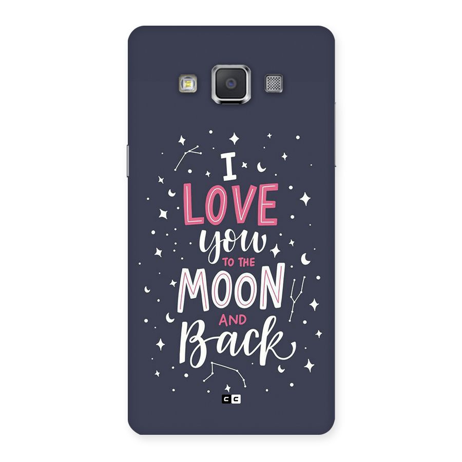 Love To The Moon Back Case for Galaxy Grand 3