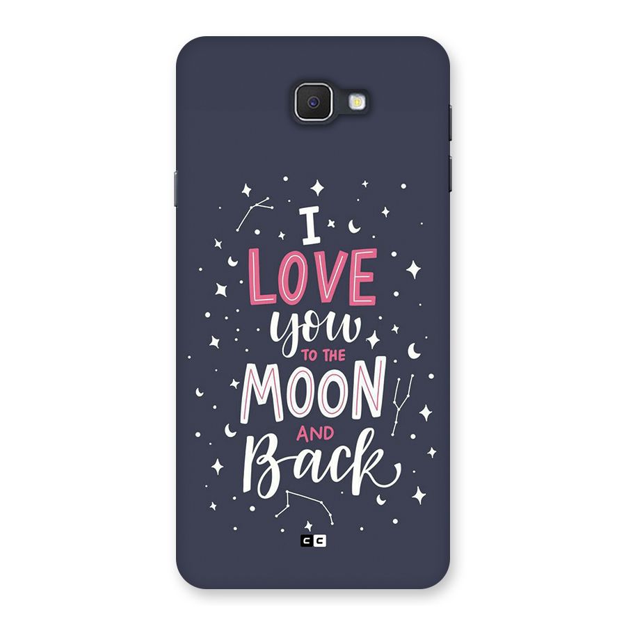 Love To The Moon Back Case for Galaxy On7 2016