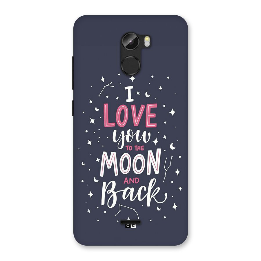Love To The Moon Back Case for Gionee X1