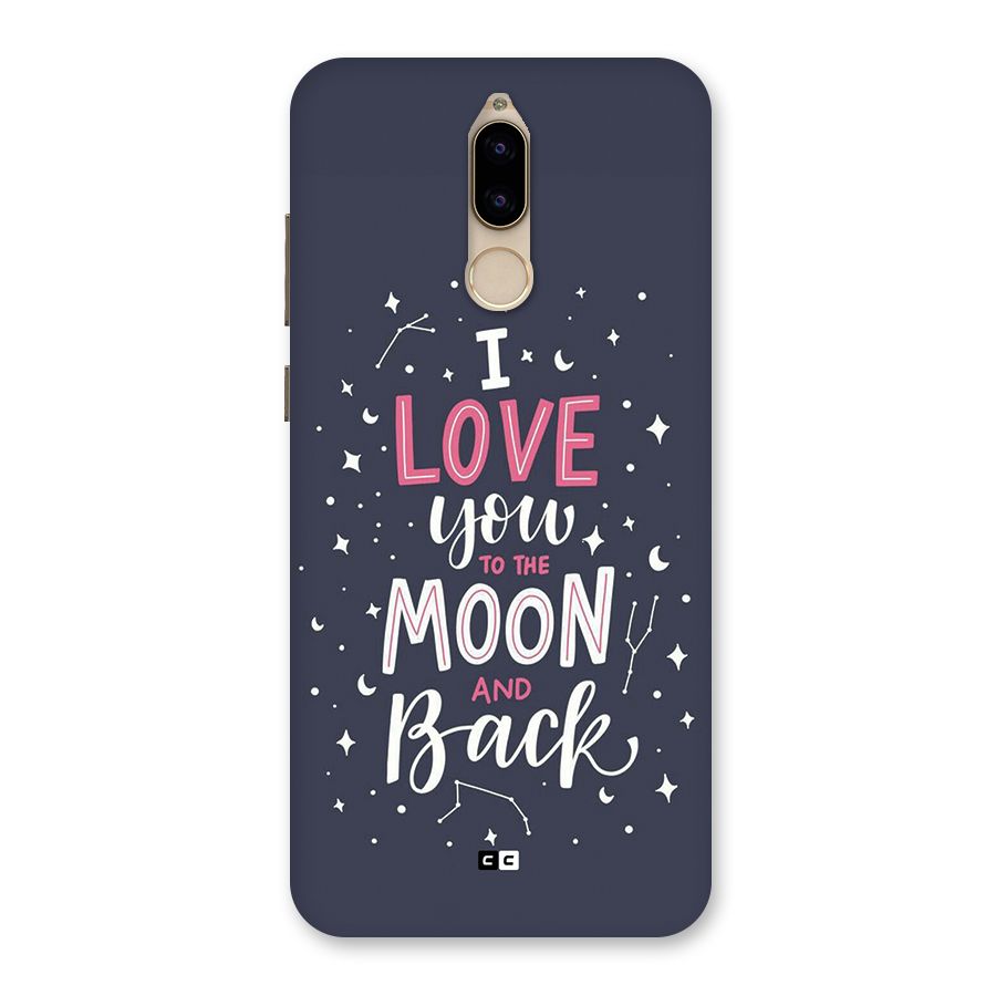 Love To The Moon Back Case for Honor 9i