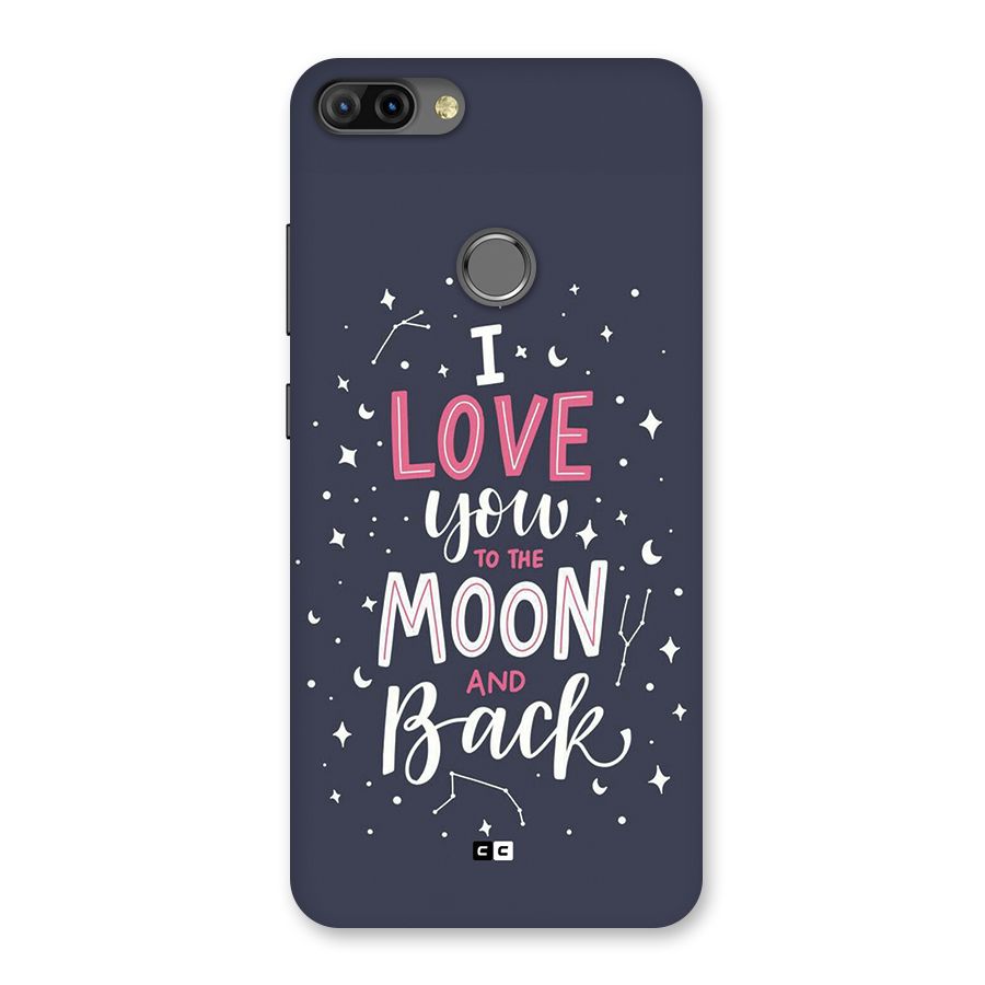 Love To The Moon Back Case for Infinix Hot 6 Pro