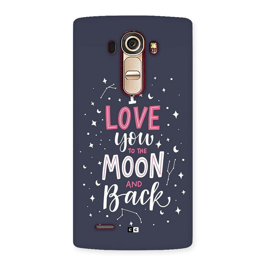 Love To The Moon Back Case for LG G4