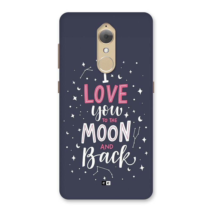 Love To The Moon Back Case for Lenovo K8