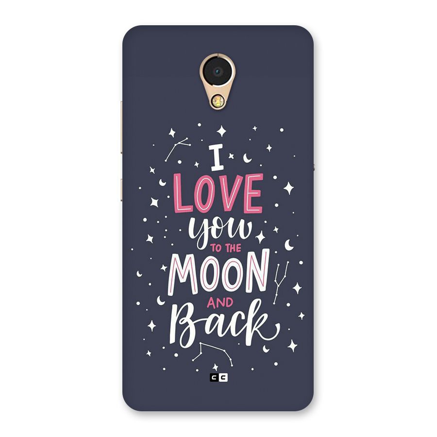 Love To The Moon Back Case for Lenovo P2
