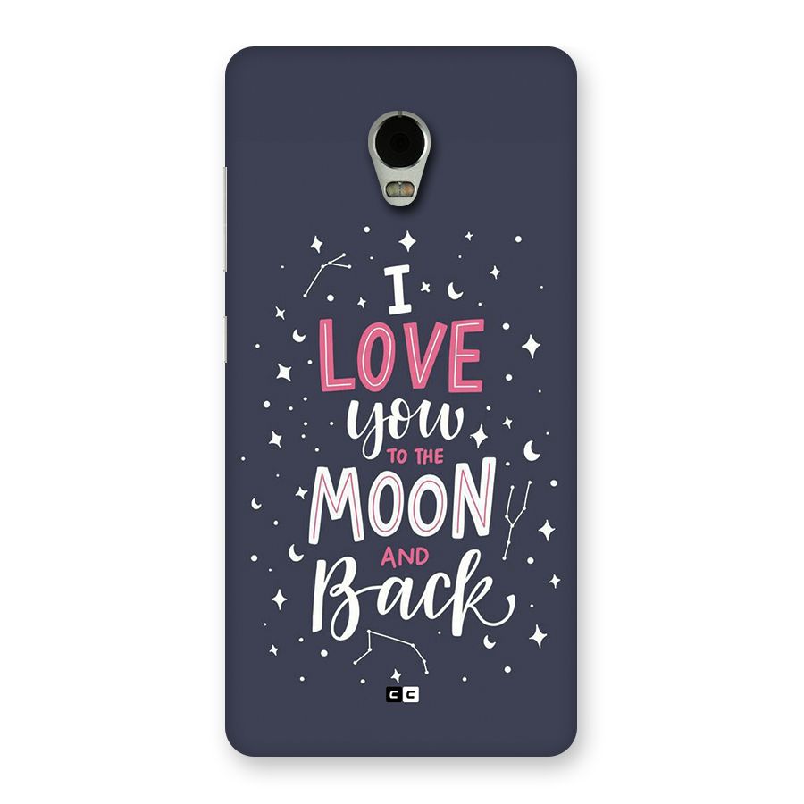 Love To The Moon Back Case for Lenovo Vibe P1