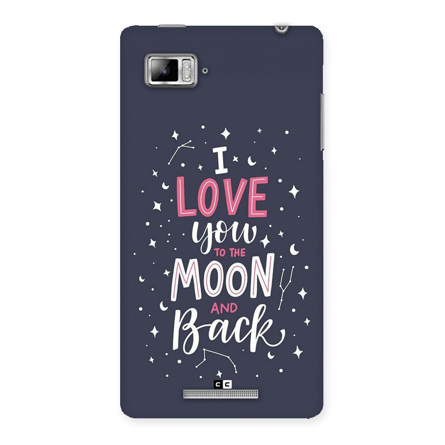 Love To The Moon Back Case for Lenovo Vibe Z K910